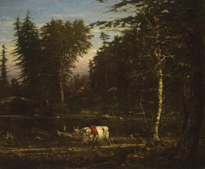 George Inness In the Adirondacks oil painting image